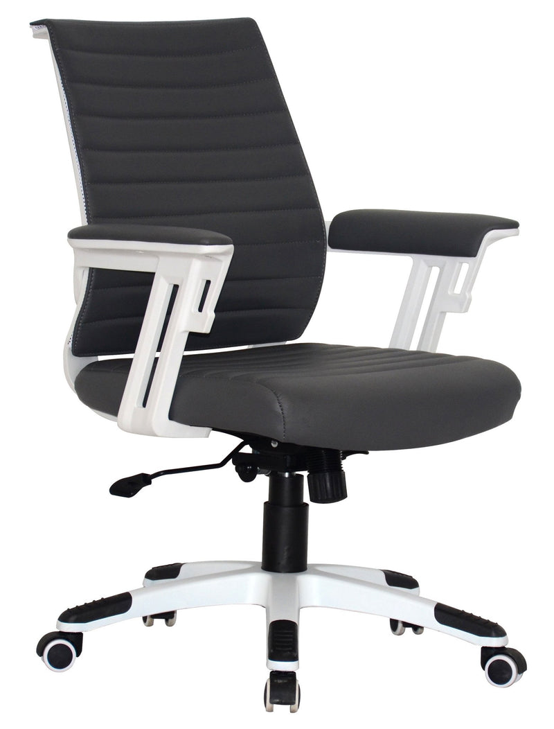 Wall Street Medium Back Dark Grey - makchedi.co.za office chairs