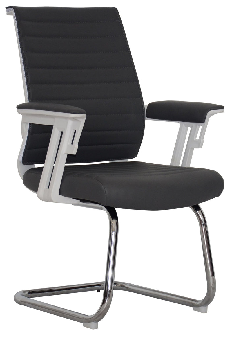 Wall Street Visitor Dark Grey - makchedi.co.za office chairs