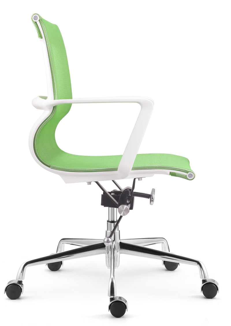 Setu Replica – WHITE Frame - Green - makchedi.co.za office chairs
