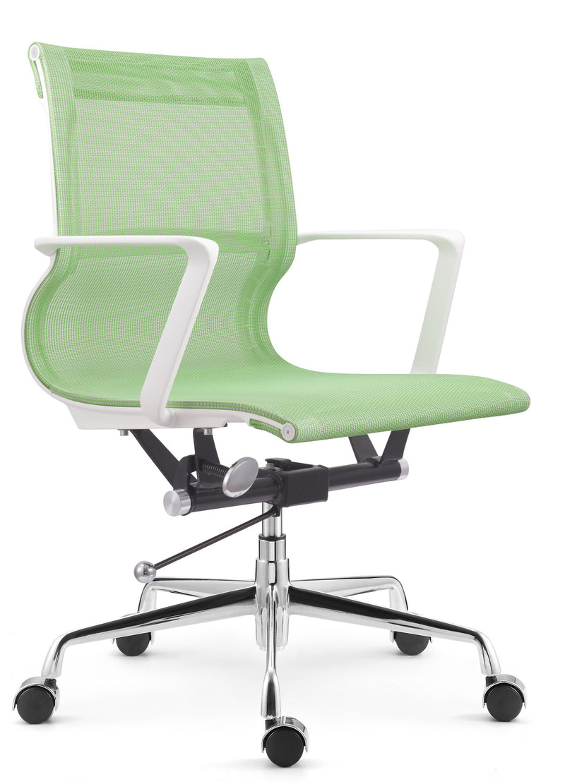 Setu Replica – WHITE Frame - Green - makchedi.co.za office chairs
