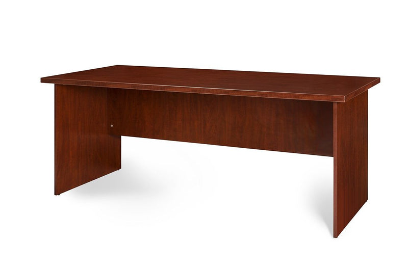 1800mm OFFICE DESK SHELL - ROYAL MAHOGANY COLOUR