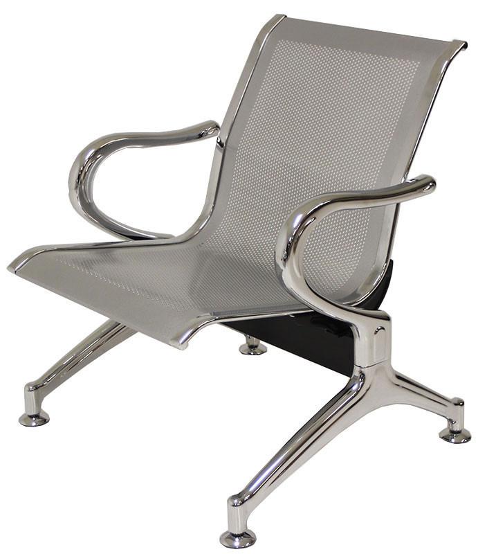 Heavy Duty Standard Steel 1 Seater - makchedi.co.za office chairs