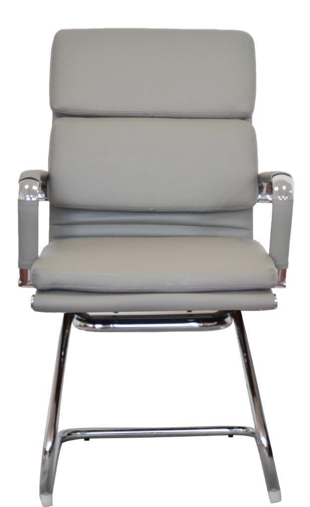 Classic PU Cushion Visitor Grey