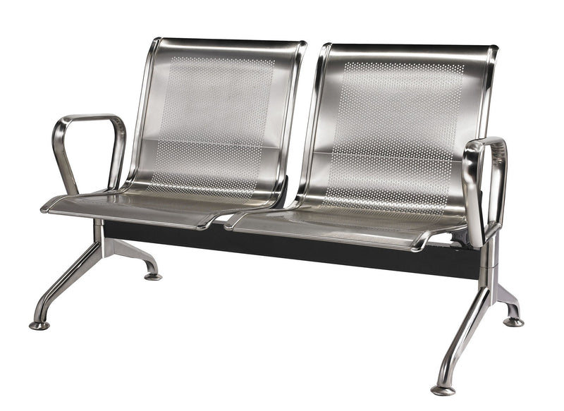 Stainless Steel 2 Seater - makchedi.co.za office chairs