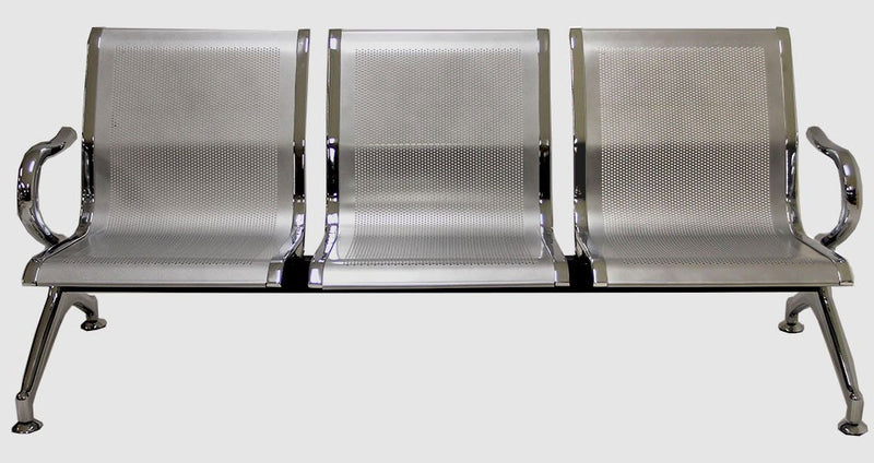 Heavy Duty Standard Steel 3 Seater - makchedi.co.za office chairs