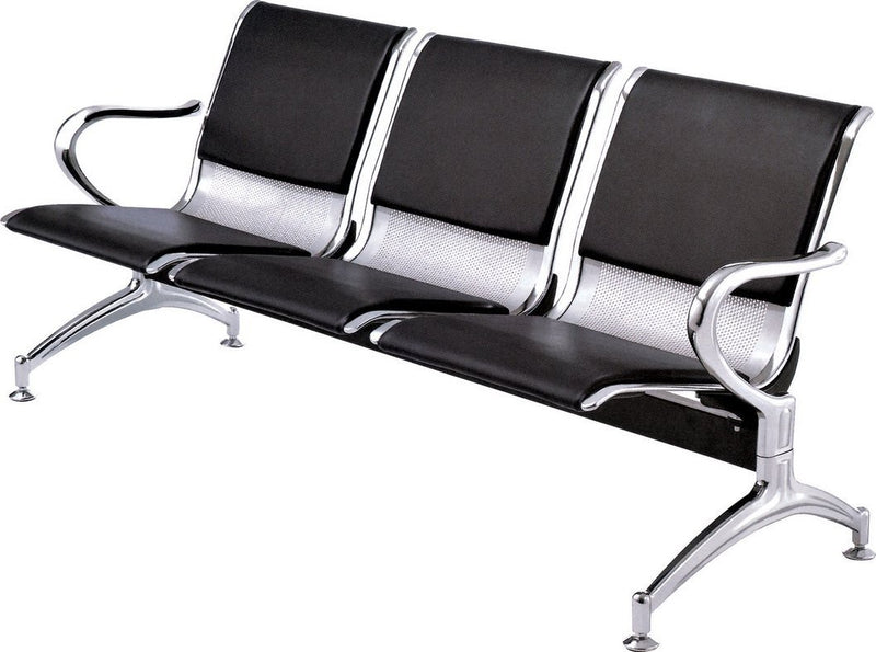 Heavy Duty Standard Steel 3 Seater - makchedi.co.za office chairs