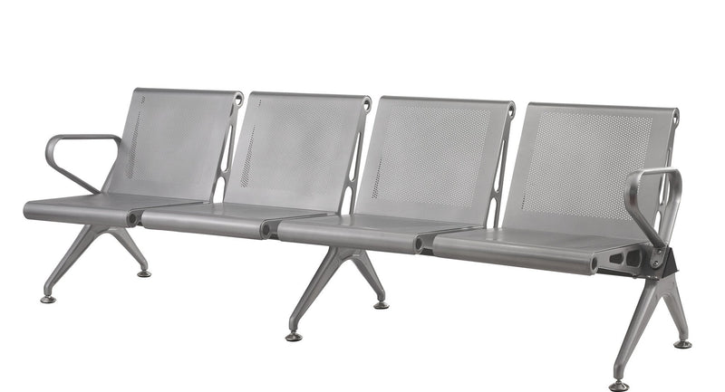 New Chrome Deluxe 4 seater - makchedi.co.za office chairs