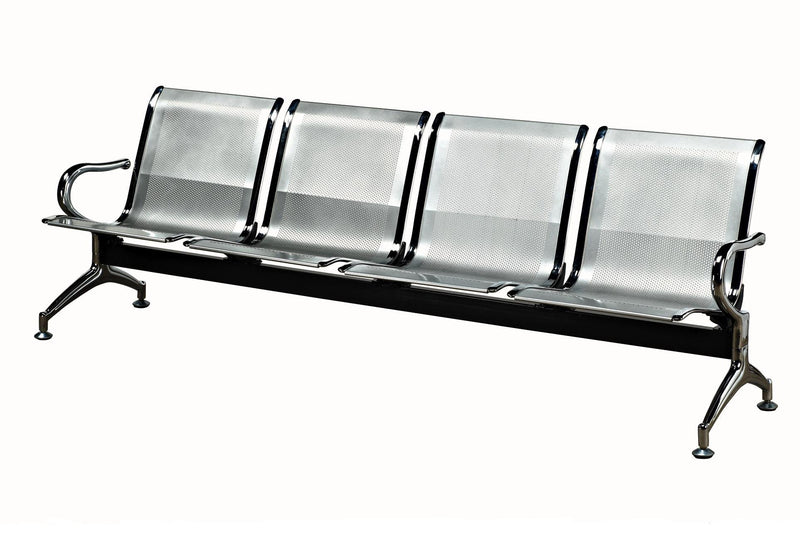 Heavy Duty Standard Steel 4 Seater - makchedi.co.za office chairs