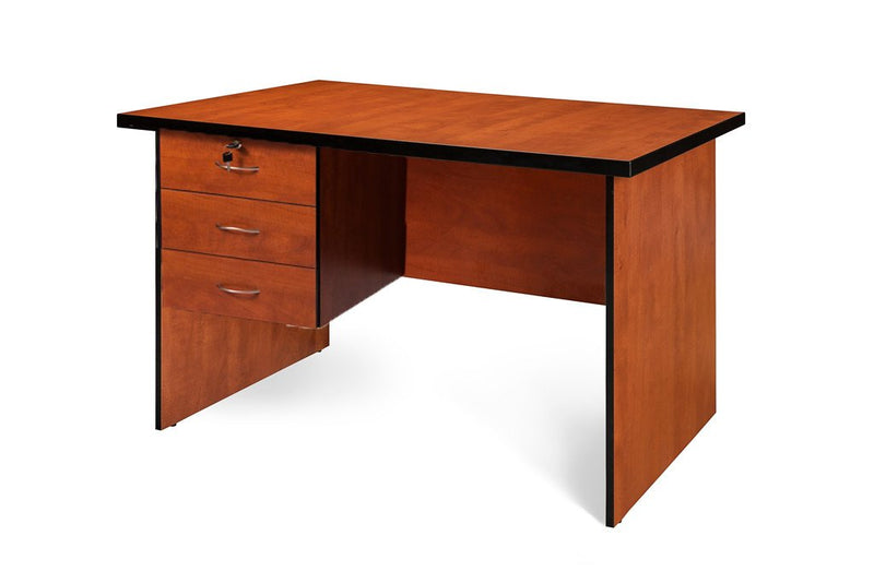 SUPER100 3 DRAWER FIXED PEDESTAL WITH TOP LOCK OAK - makchedi.co.za office chairs
