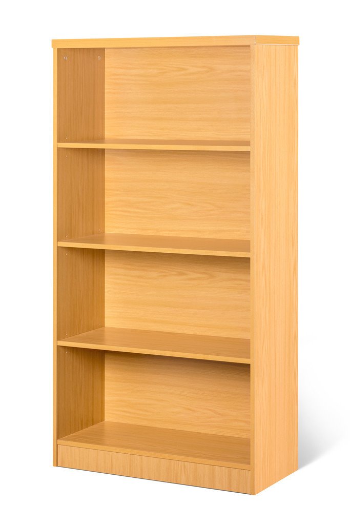 SUPER100 4 TIER BOOK CASE OAK - makchedi.co.za office chairs