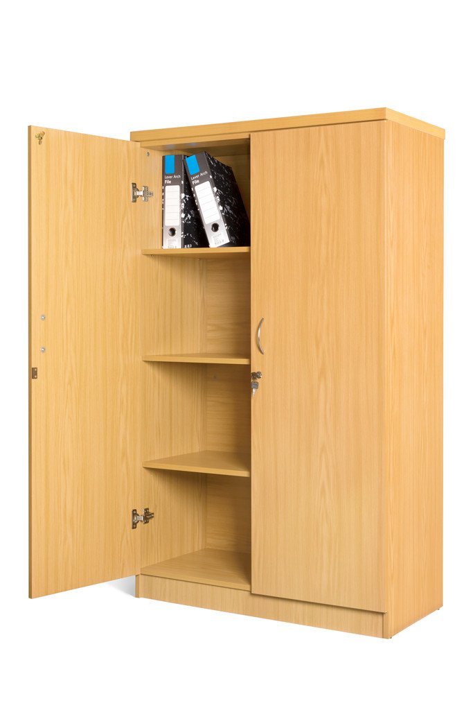 SUPER100 STATIONERY CABINET OAK 1500 - makchedi.co.za office chairs