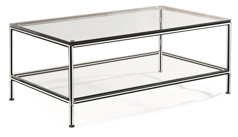 Chrome Double Glass Coffee Table 1200x600 - makchedi.co.za office chairs
