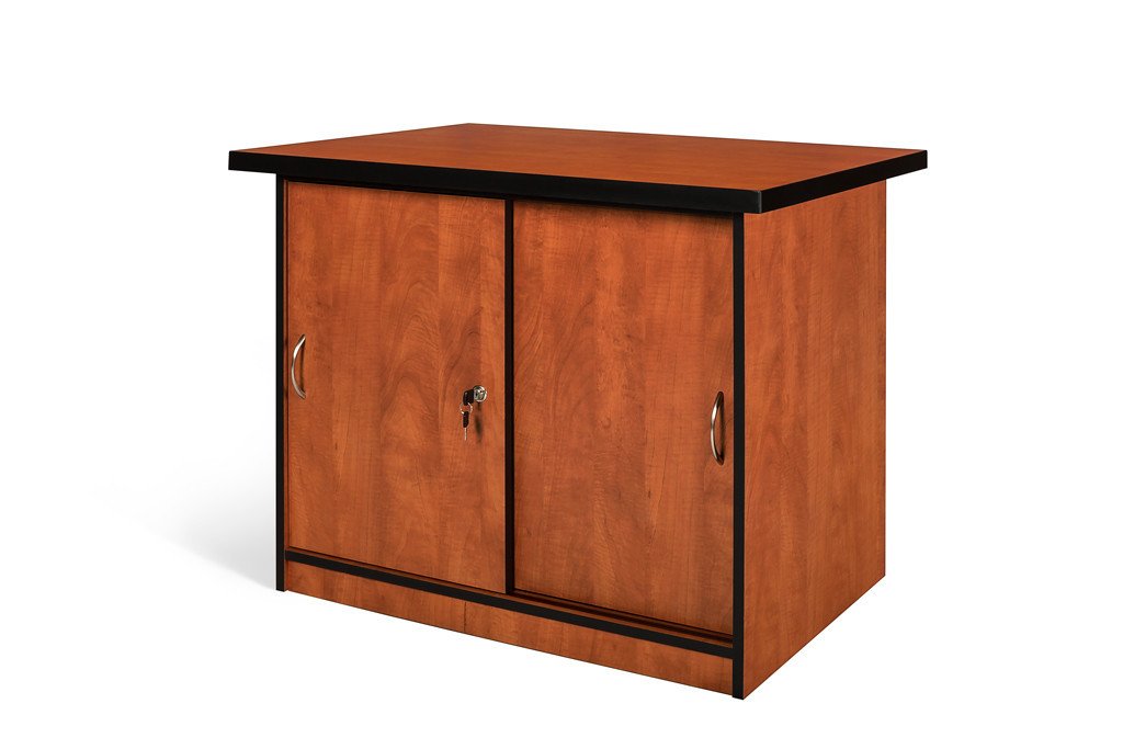 SUPER100 SLIDING DOOR CREDENZA CHERRY - makchedi.co.za office chairs