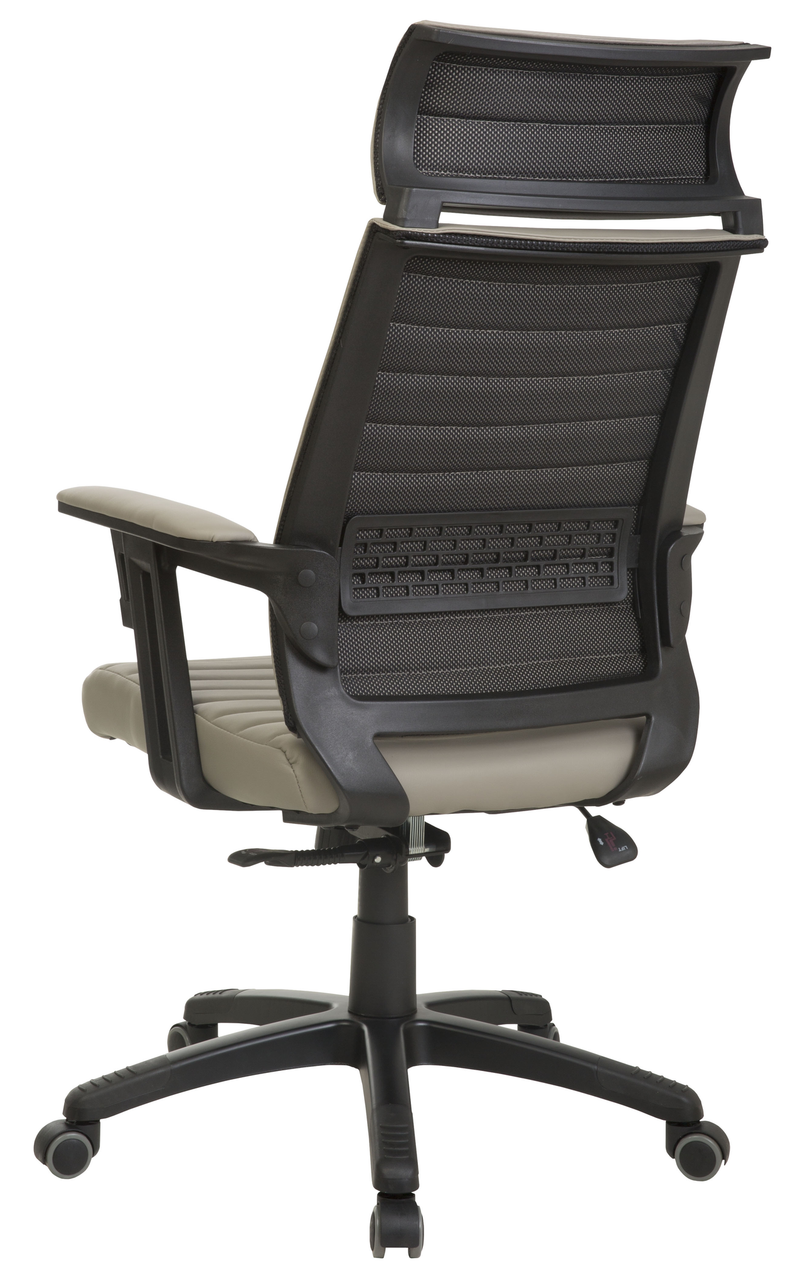Wall Street High Back Light Grey - makchedi.co.za office chairs