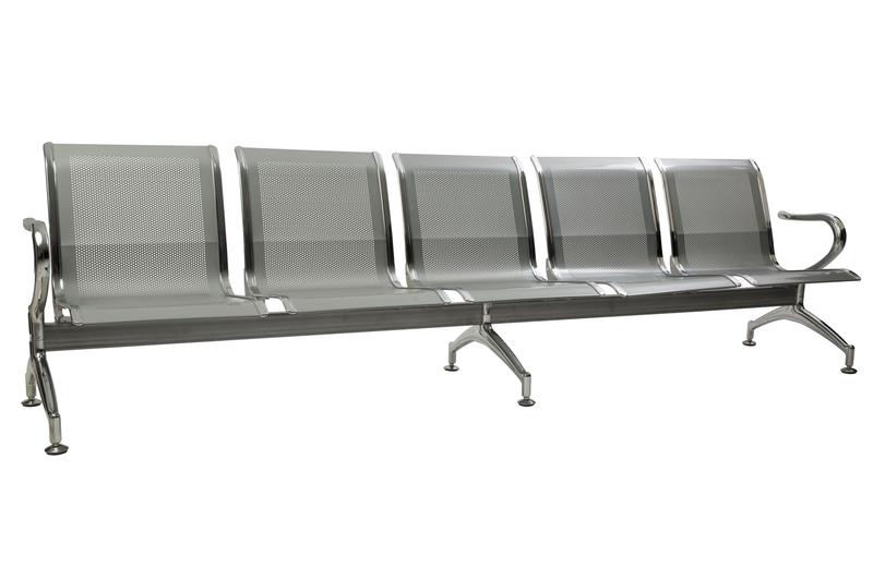 Heavy Duty Standard Steel 5 Seater - makchedi.co.za office chairs