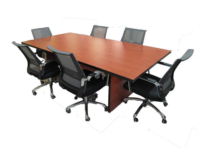 SUPER100  6 SEATER BOARDROOM TABLE ROYAL CHERRY - makchedi.co.za office chairs