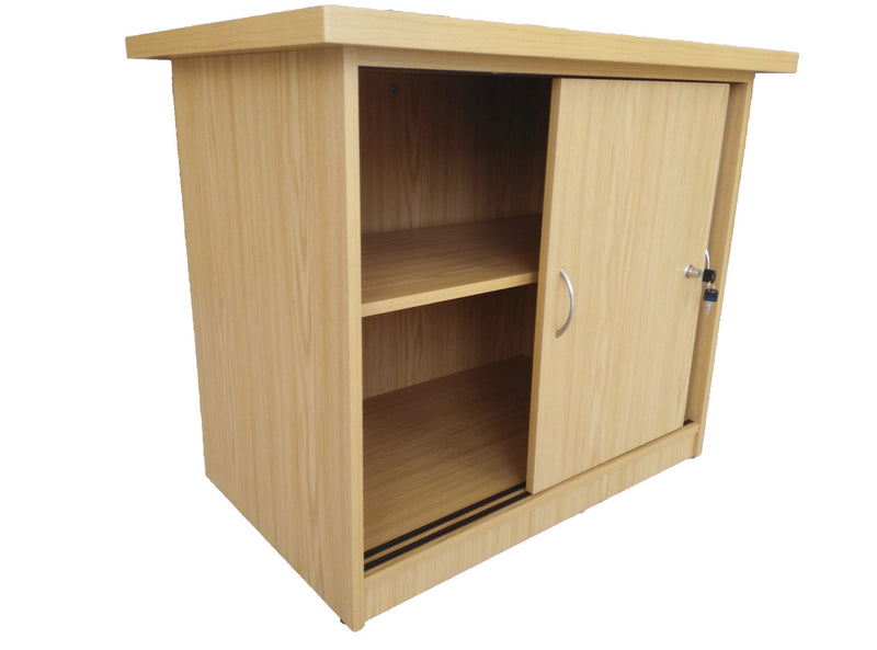 SUPER100 SLIDING DOOR CREDENZA OAK - makchedi.co.za office chairs