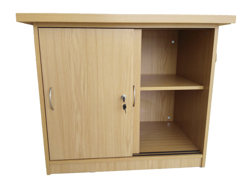 SUPER100 SLIDING DOOR CREDENZA OAK - makchedi.co.za office chairs