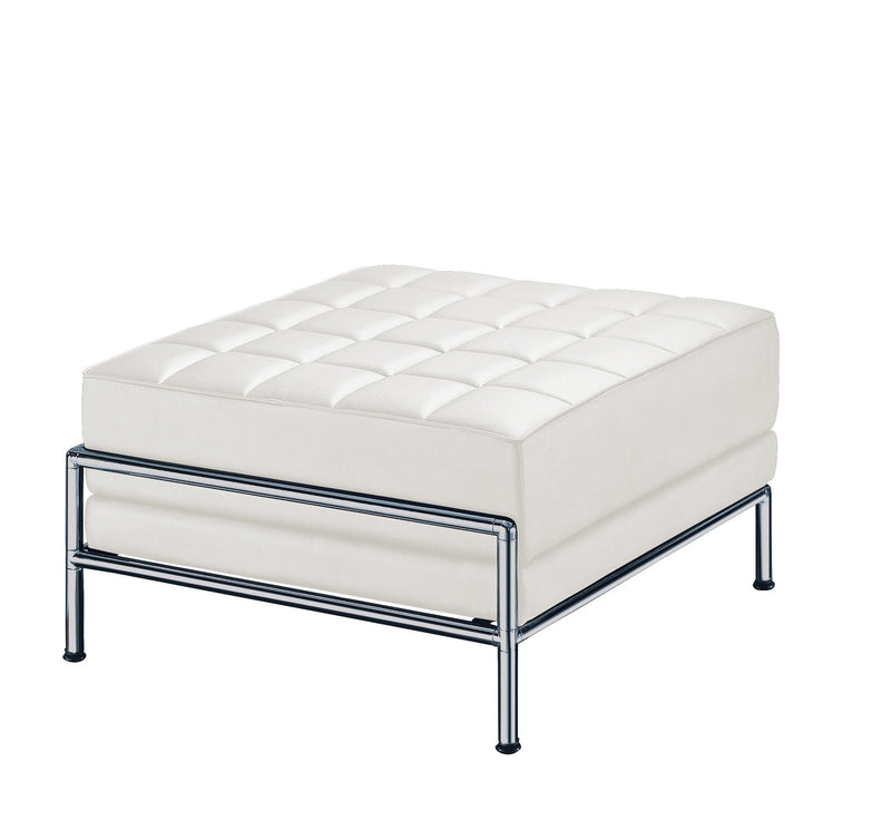 JIGSAW - Footstool White - makchedi.co.za office chairs