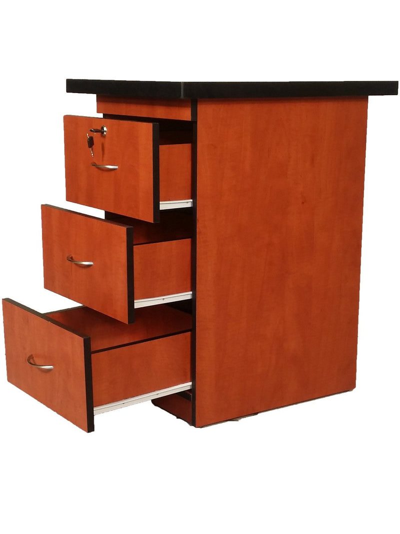 SUPER100 DESK HEIGHT PEDESTAL CHERRY - makchedi.co.za office chairs