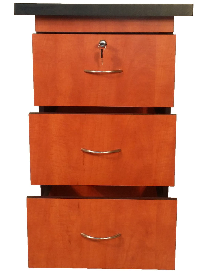 SUPER100 DESK HEIGHT PEDESTAL CHERRY - makchedi.co.za office chairs
