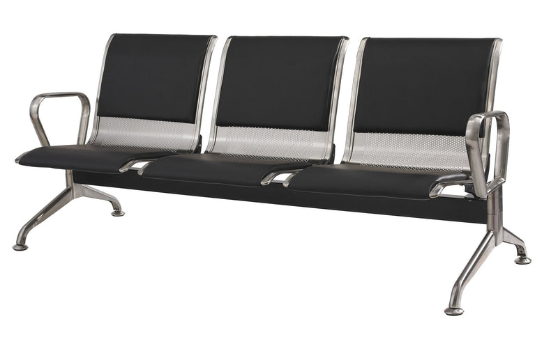 Stainless Steel 3 Seater - makchedi.co.za office chairs
