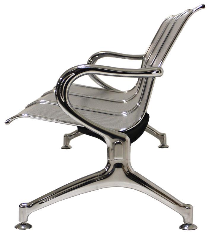 Heavy Duty Standard Steel 3 Seater - makchedi.co.za office chairs